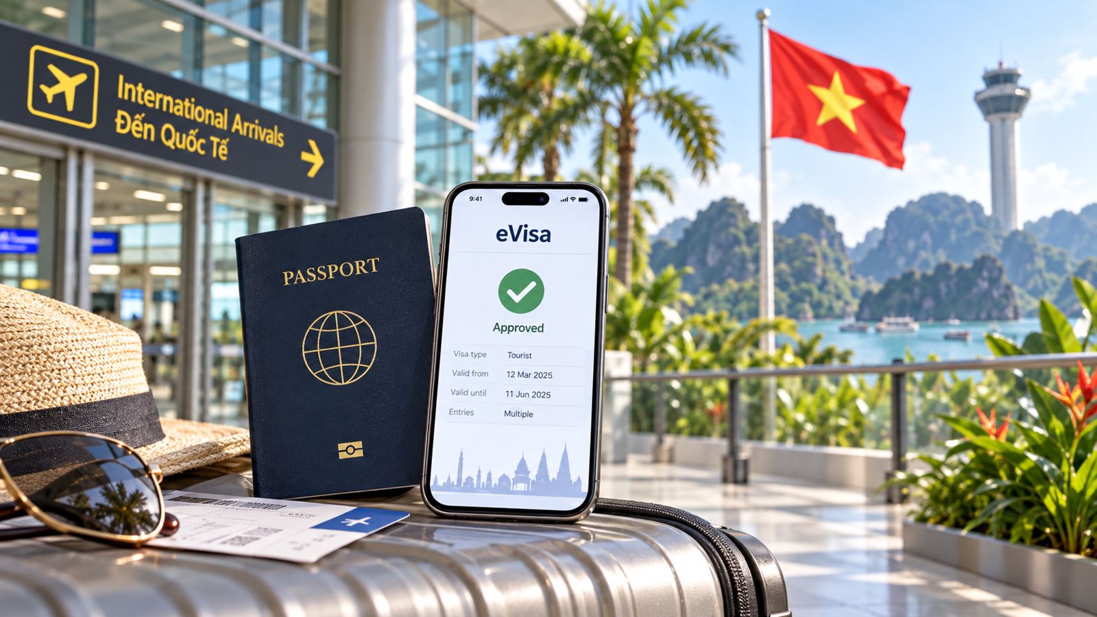 Одобренная e-visa во Вьетнам