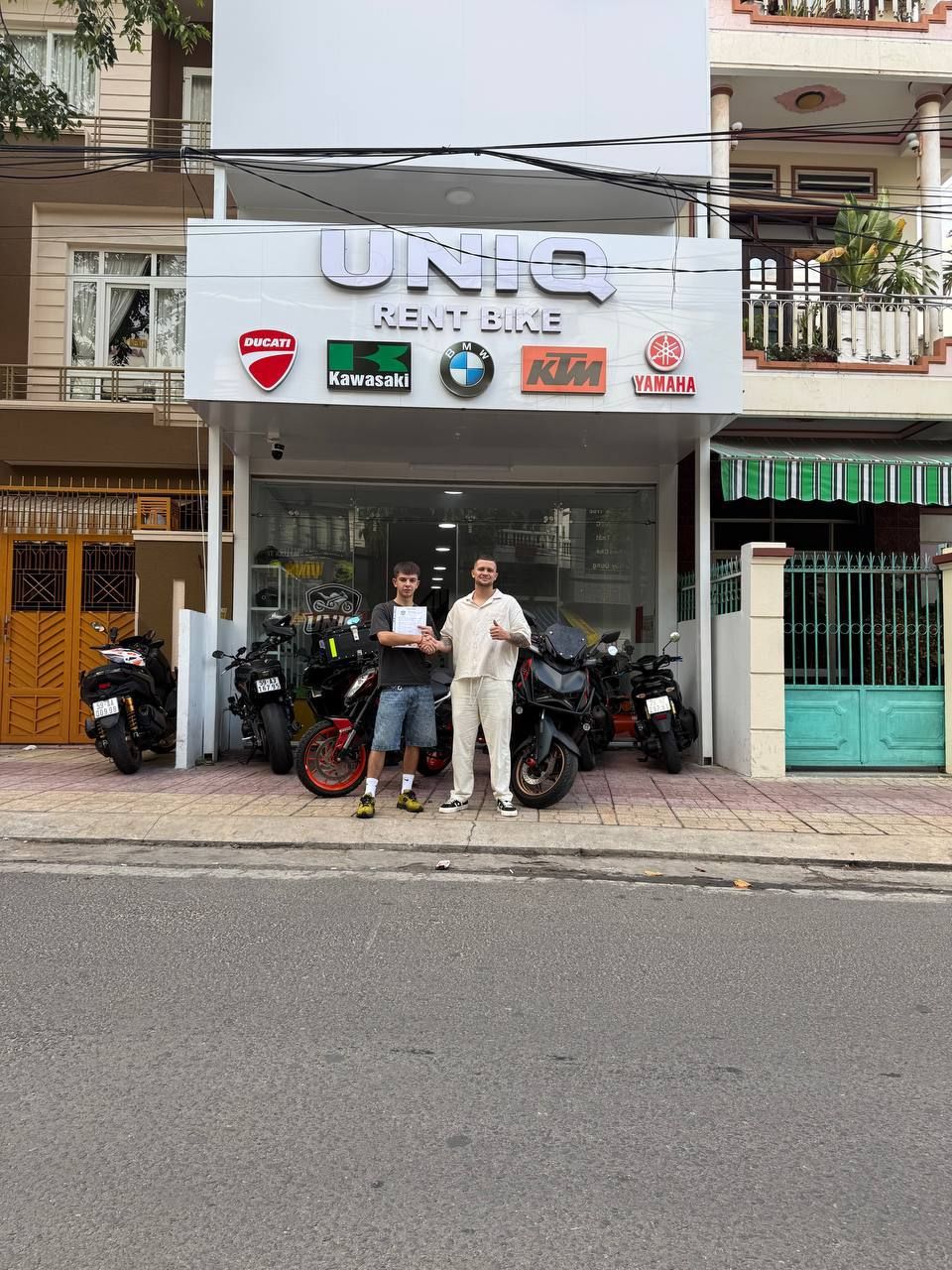 Аренда байков Uniq